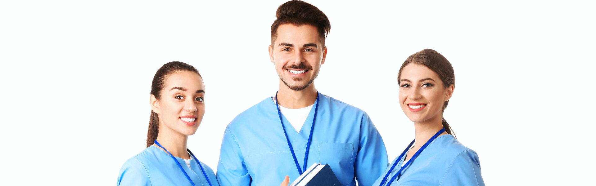 three young nurses